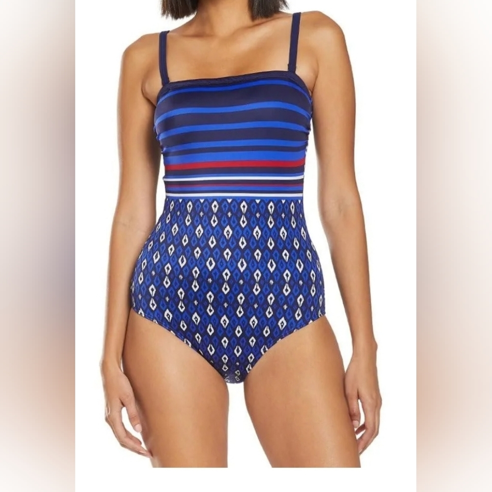 Amoena Mastectomy Morocco Bandeau One Piece Swimsuit